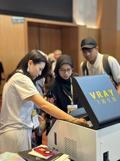 custom Gold Tester XRF Technology from VRAY Debuts at Malaysia Gold & Jewellery Trade Exhibition 2025 online