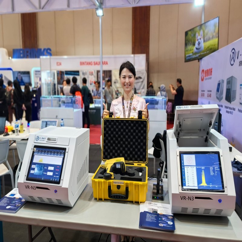 custom VRAY Instrument Limited Unveils XRF Precious Metal Analyzer at Jakarta Fair: New Standard for Gold Testing Machine online