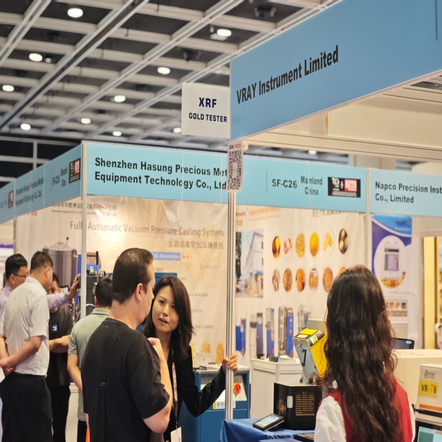 custom VRAY Instrument Limited Shines at Hong Kong Show: Unveiling the Next-Generation XRF Precious Metal Analyzer online